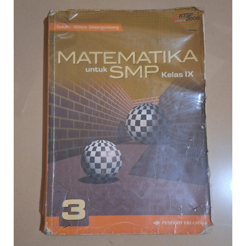 MATEMATIKA SMP KELAS 9 (KTSP) ERLANGGA II Bekas