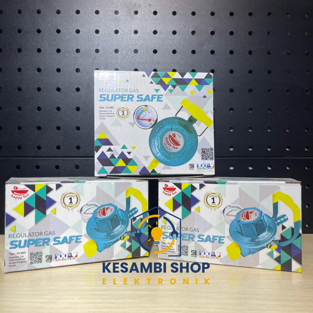 REGULATOR SUPERLOCK HAPPY FUN REGULATOR METER SUPER SAFE REGULATOR GAS