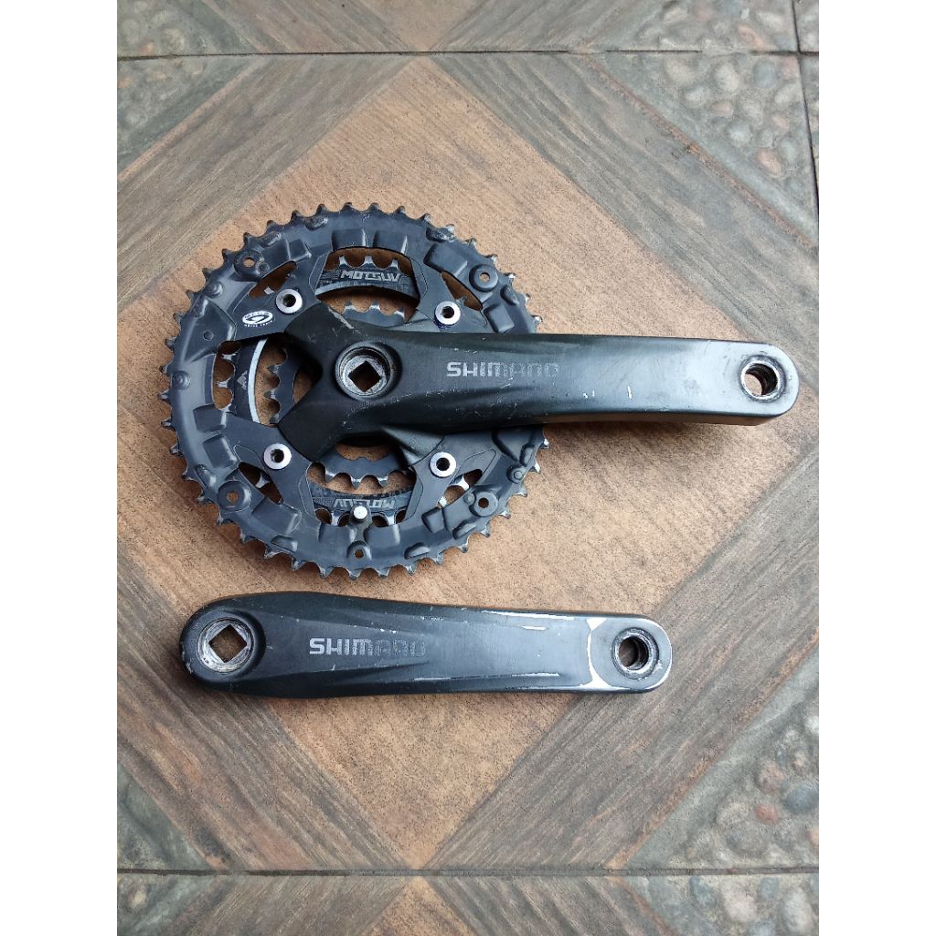 Crank 3 Speed - Shimano m391