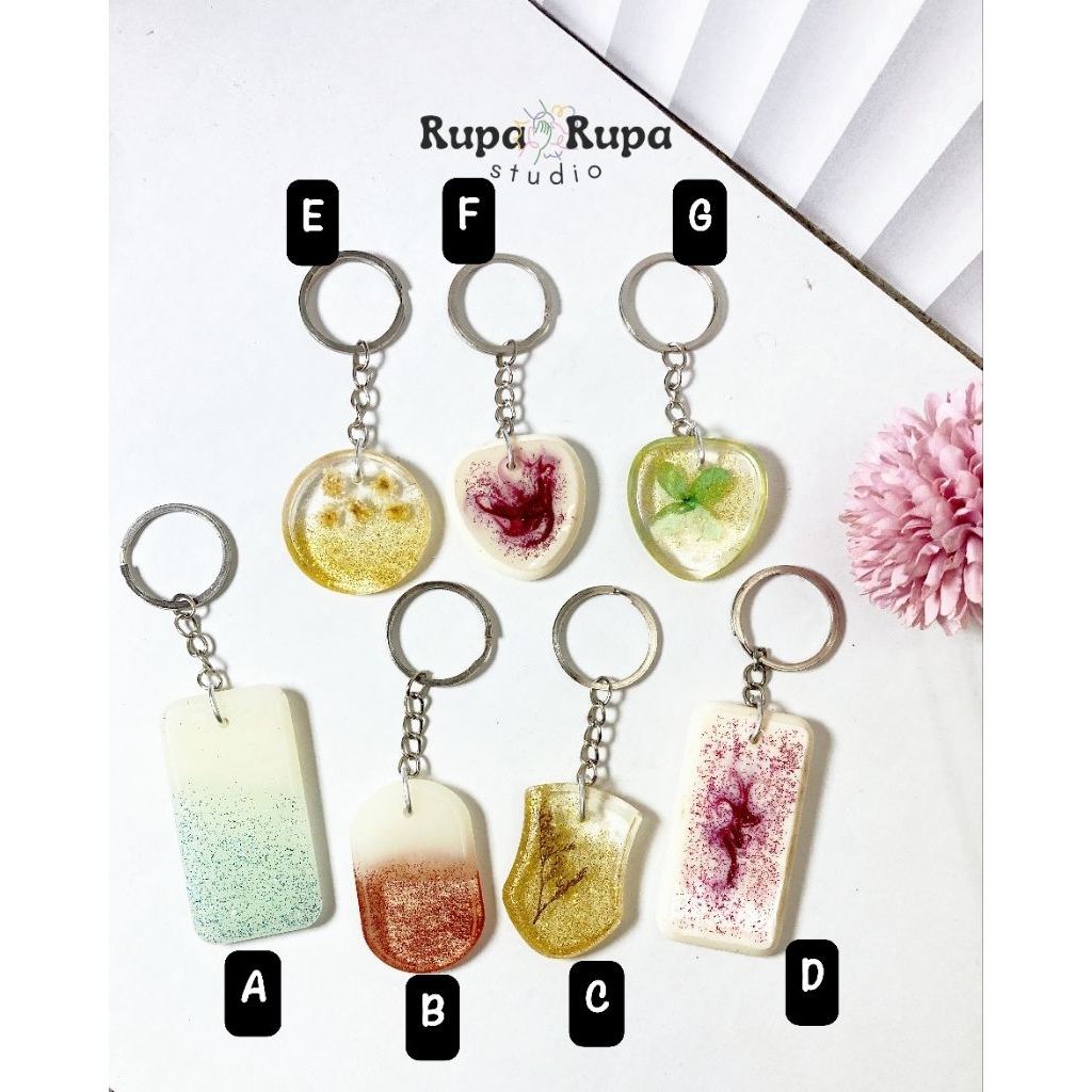 Resin Keychain | Gantungan Kunci Resin | GanCi Resin | Gantungan Kunci Kreasi | Gantungan Kunci