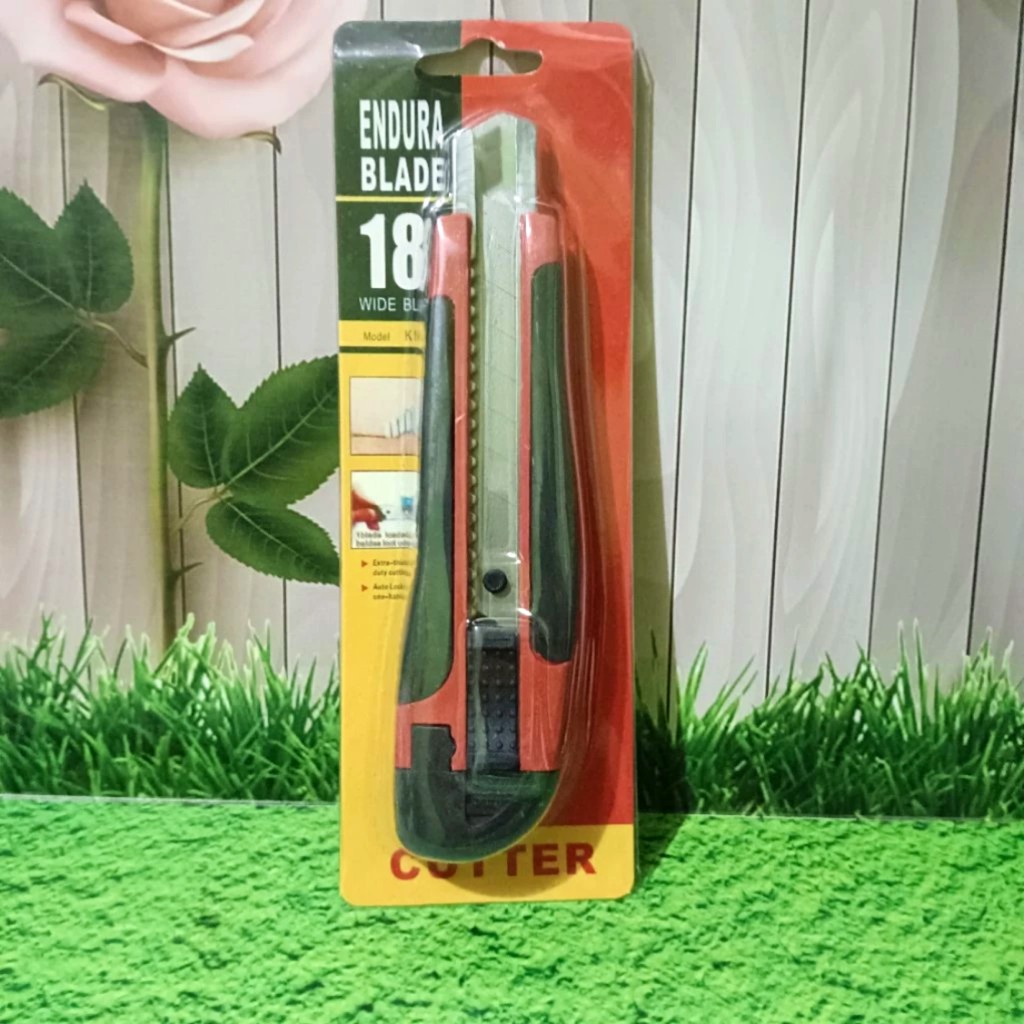 

Pisau Cutter 18MM Cutter Knife Multifungsi