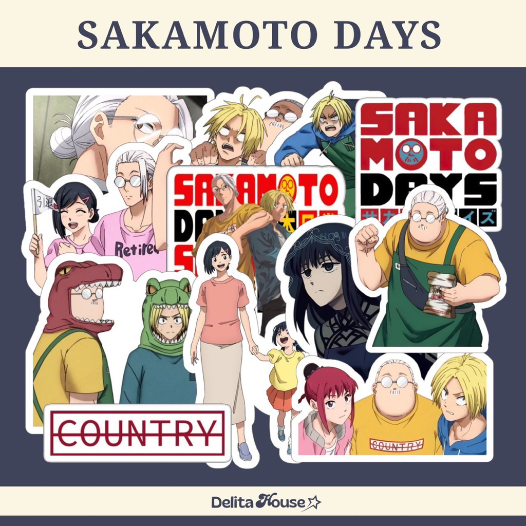 

Sticker Anime Sakamoto days Sakamoto taro shin nagumo