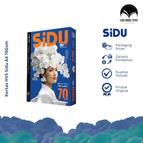 

Kertas HVS Sidu A4 70Gsm 500 Sheets