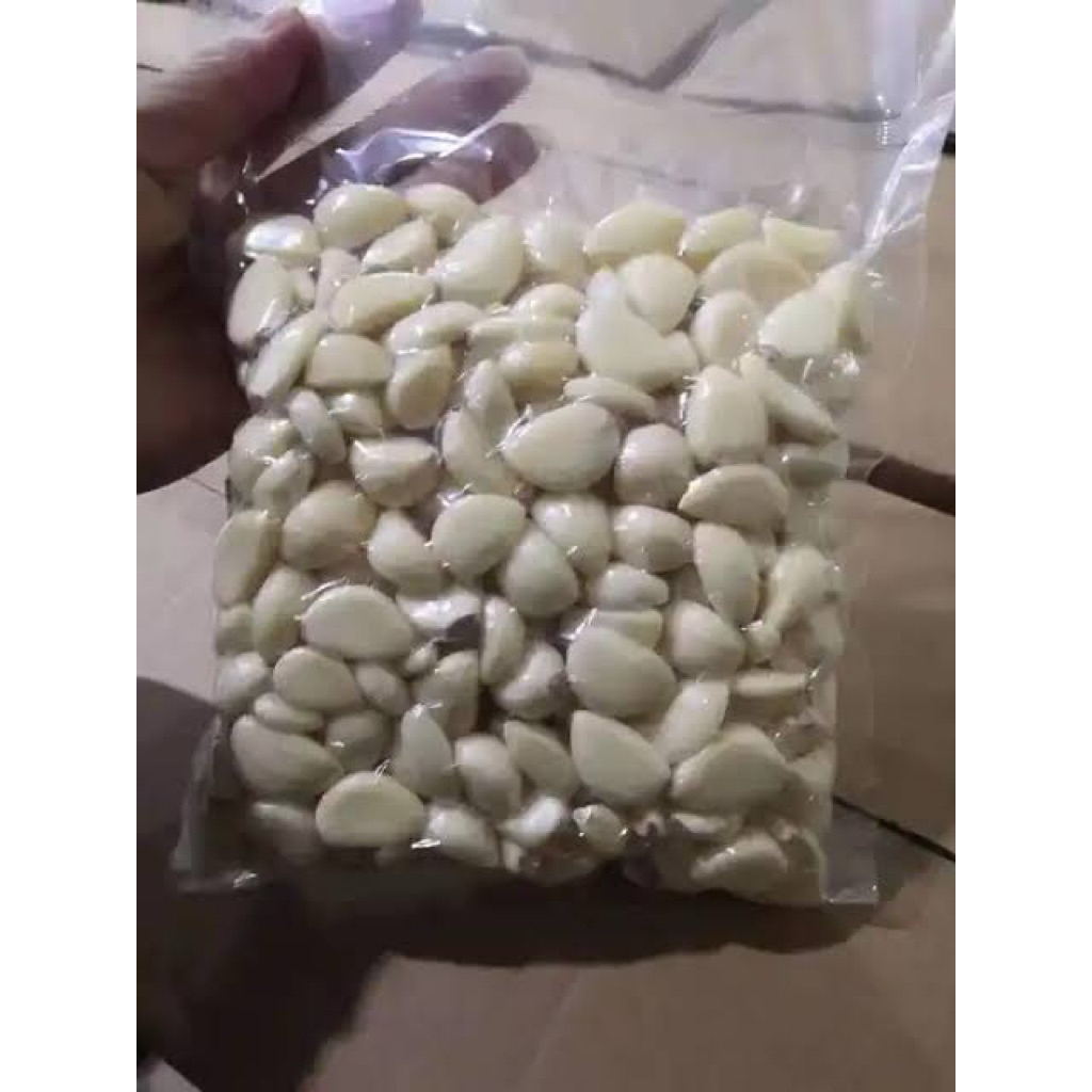 

Bawang Putih Kupas Berat Bersih 500 gram