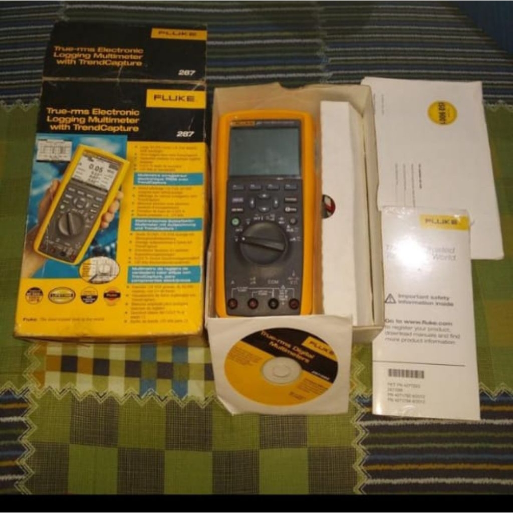 FLUKE 287 TRUE RMS MUITIMETER