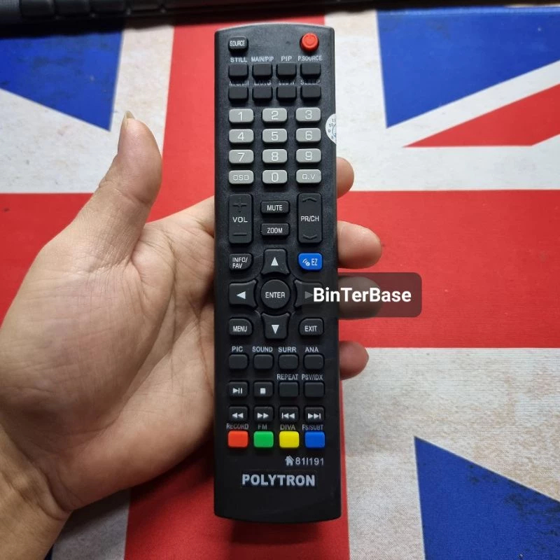 Remote remot TV LCD LED POLYTRON 81I191 CINEMAX 811191 BAZZOKE XCEL 32T7511 24T8511 KW Original Pabr