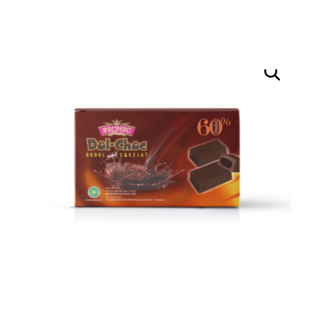 

promo Piicnic (DOL-CHOC) dodol coklat kekinian 78g juaranya dodol khas Garut yg legendaris