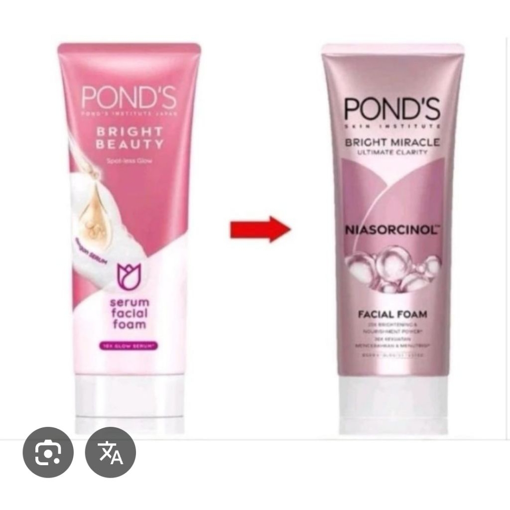 Ponds sabun muka pink 100ml