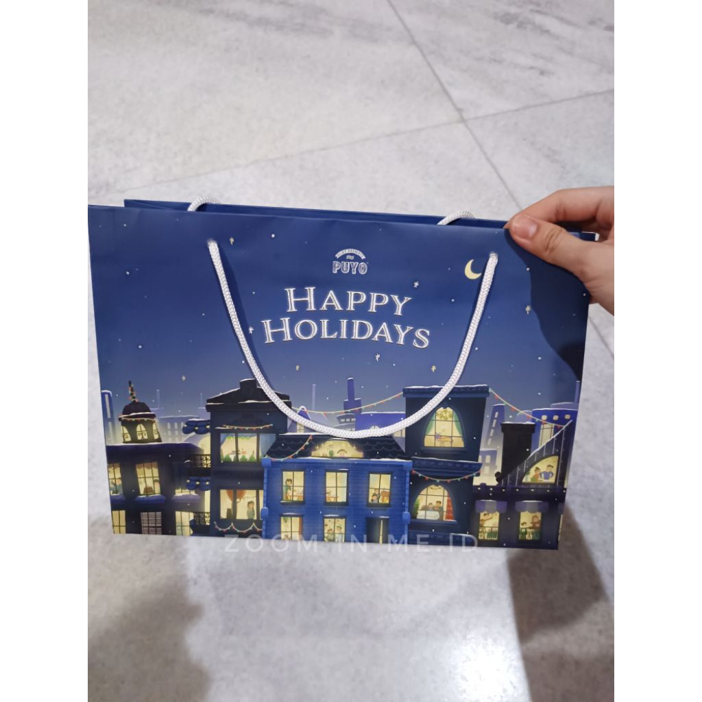 

PAPERBAG PUYO HAPPY HOLIDAY NEW