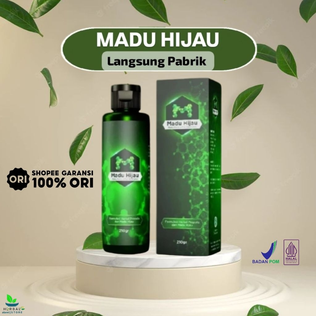 

madu hijau asli 210ml obat lambung kronis - kanker lambung - maag kronis - gerd - mual kembung - nyeri ulu hati - nyeri dada - psikomatis - susah bab - sembelit - vertigo