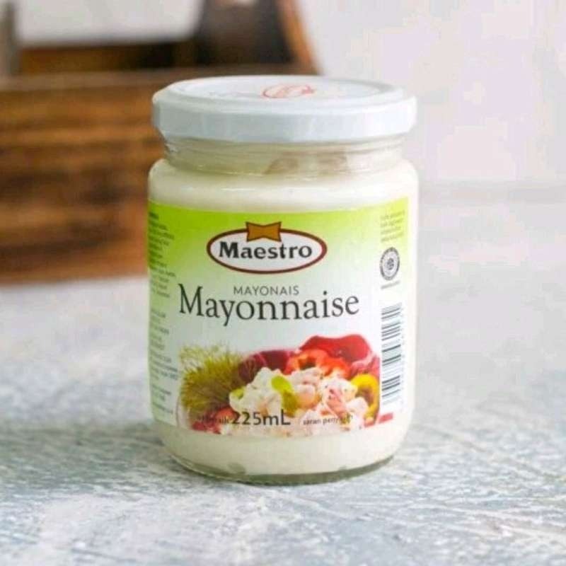 

[oddsolshop] pekanbaru/Maestro Mayonnaise Sauce 225ML Saus Mayonais Saos Mayo Salad Dressing Halal