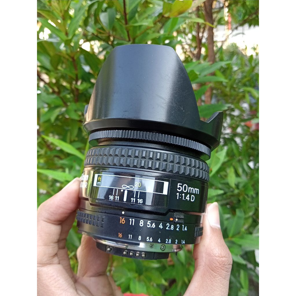 Lensa Fix Nikkor AFD 50 mm f1.4 for Nikon murah