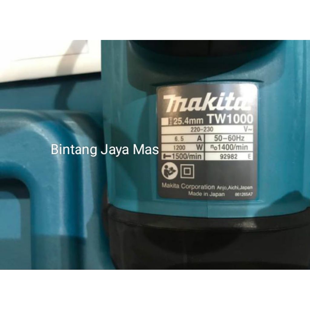 MESIN IMPACT WRENCH MAKITA TW1000
