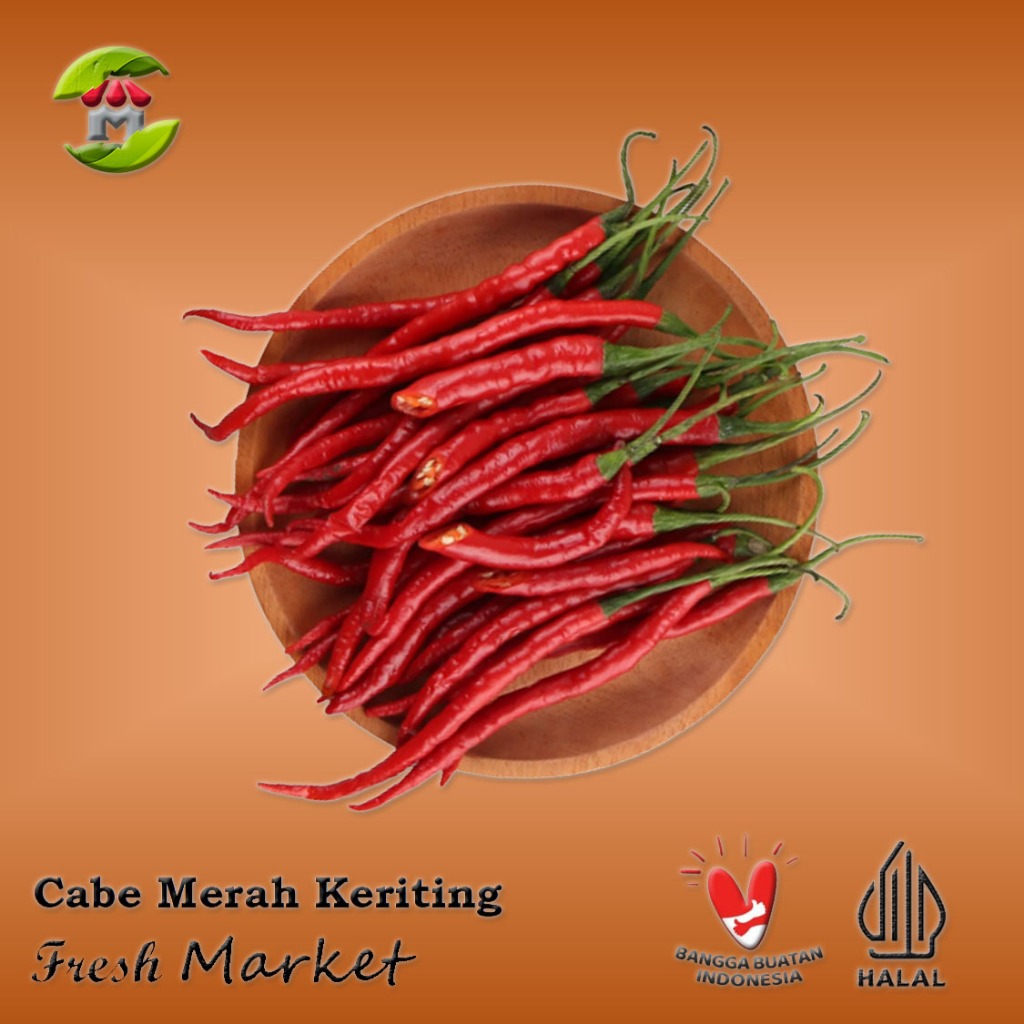 

[Bintaro] Cabe Merah Keriting Pack 250gr