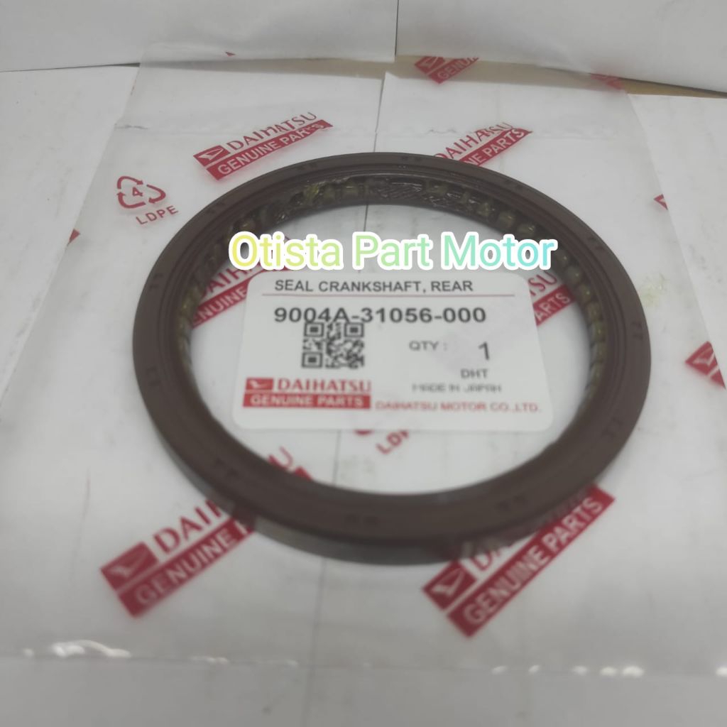 OIL SEAL CRANKSHAFT REAR SEAL KRUK AS BELAKANG AVANZA XENIA GRANMAX AGYA ALYA TERIOS RUSH VELOZ