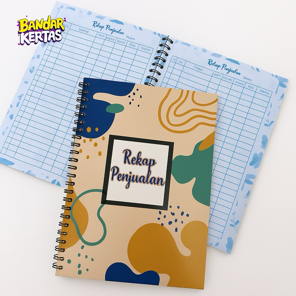 

Buku Rekap penjualan/Buku Olshop penjualan