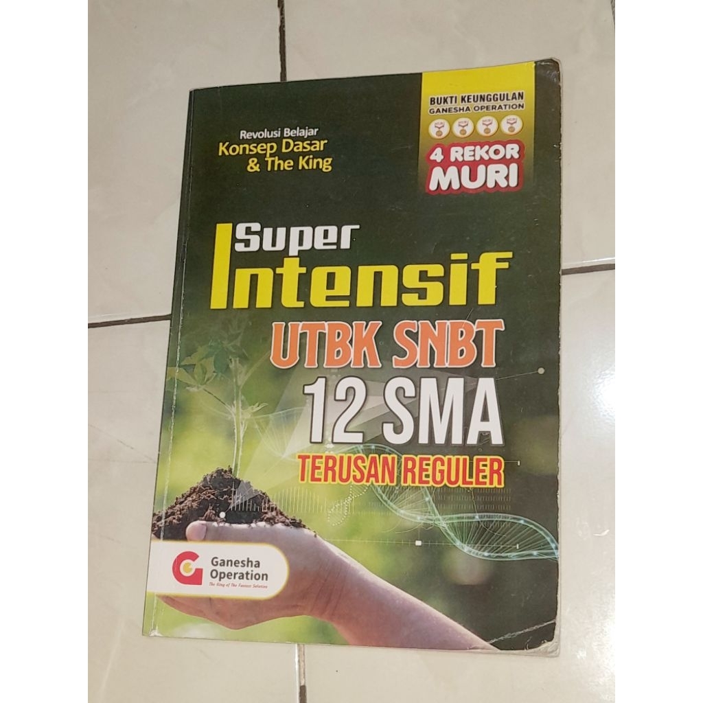 SOAL UTBK SUPER INTENSIF KELAS 12 GANESHA OPERATION