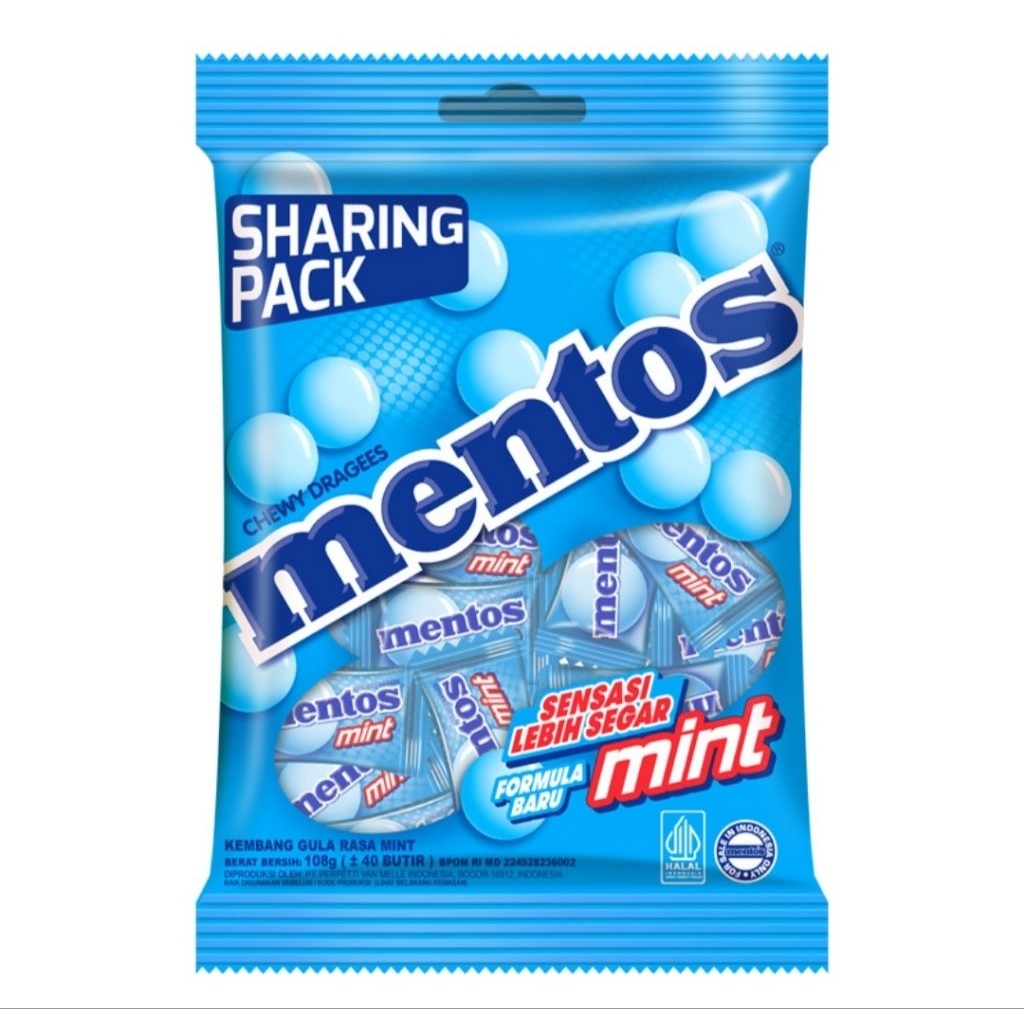 

permen mentos bag 108g