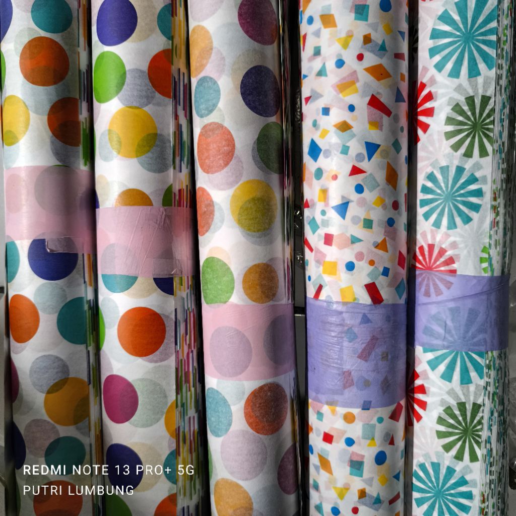 Putri Lumbung - Kertas Tisu MG 18gsm 100layangan  Untuk Layangan Seot Ukuran 54cm