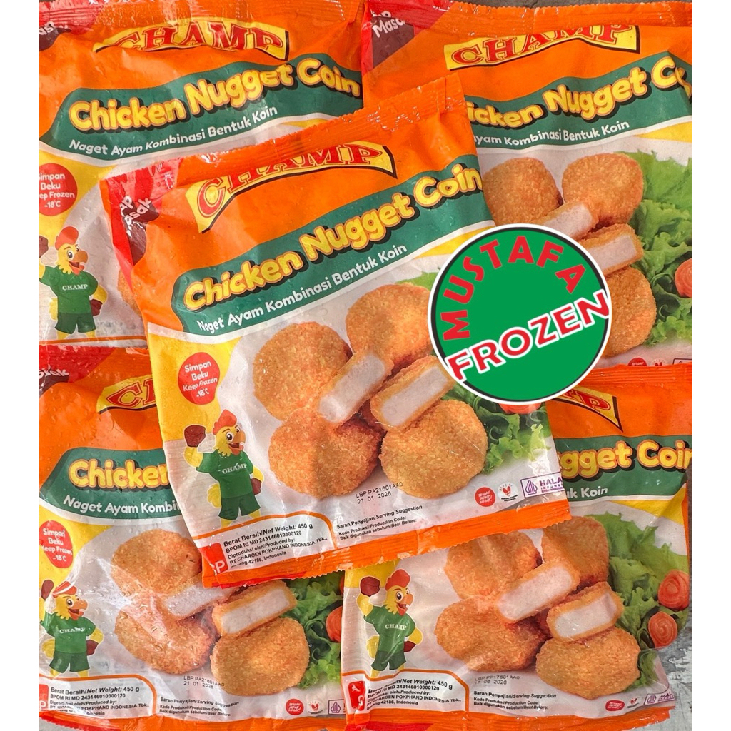 

Champ Naget Ayam Coin 450gr