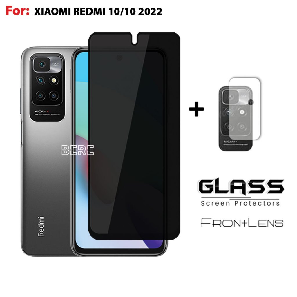 Tempered Glass Layar Xiomi Redmi 10/10 2022 Free Anti Gores Kamera