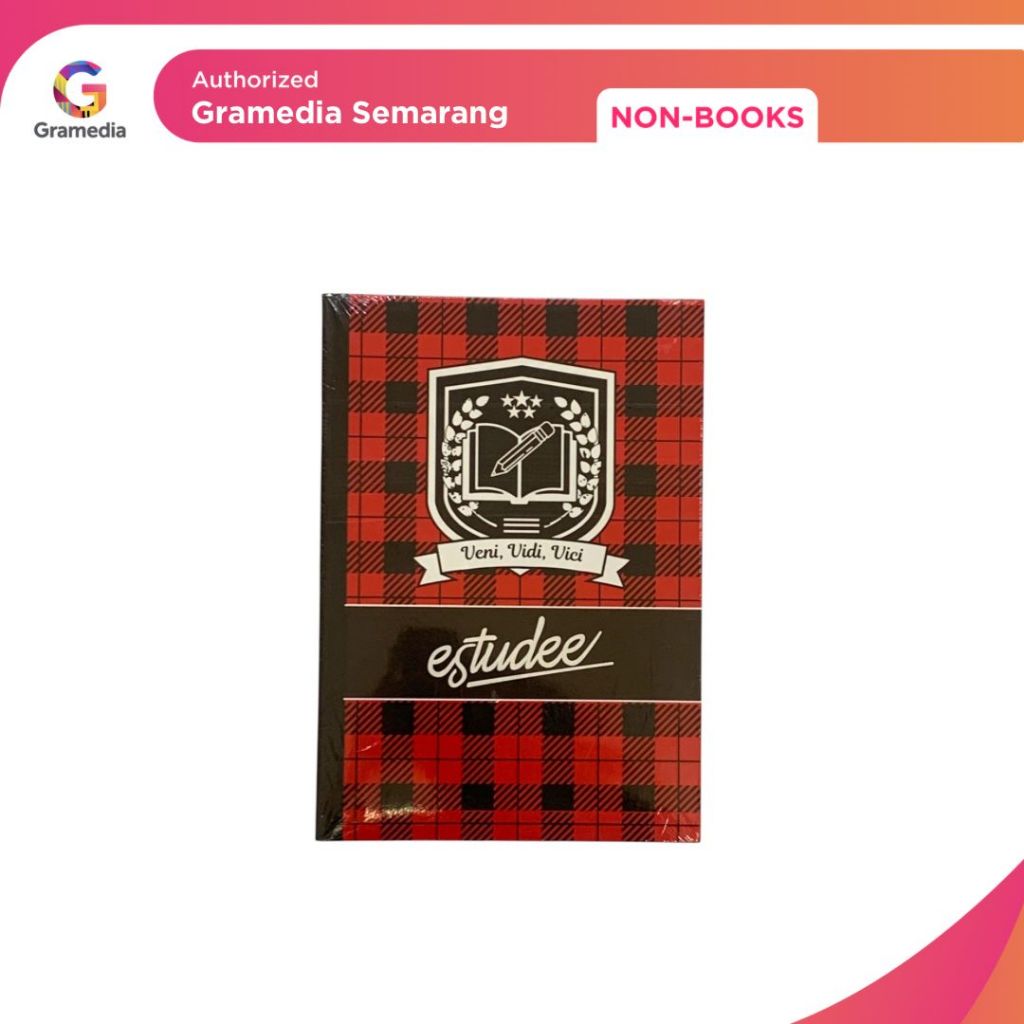 

Gramedia - Ka Estudee B/Tulis B5 Tartan Merah
