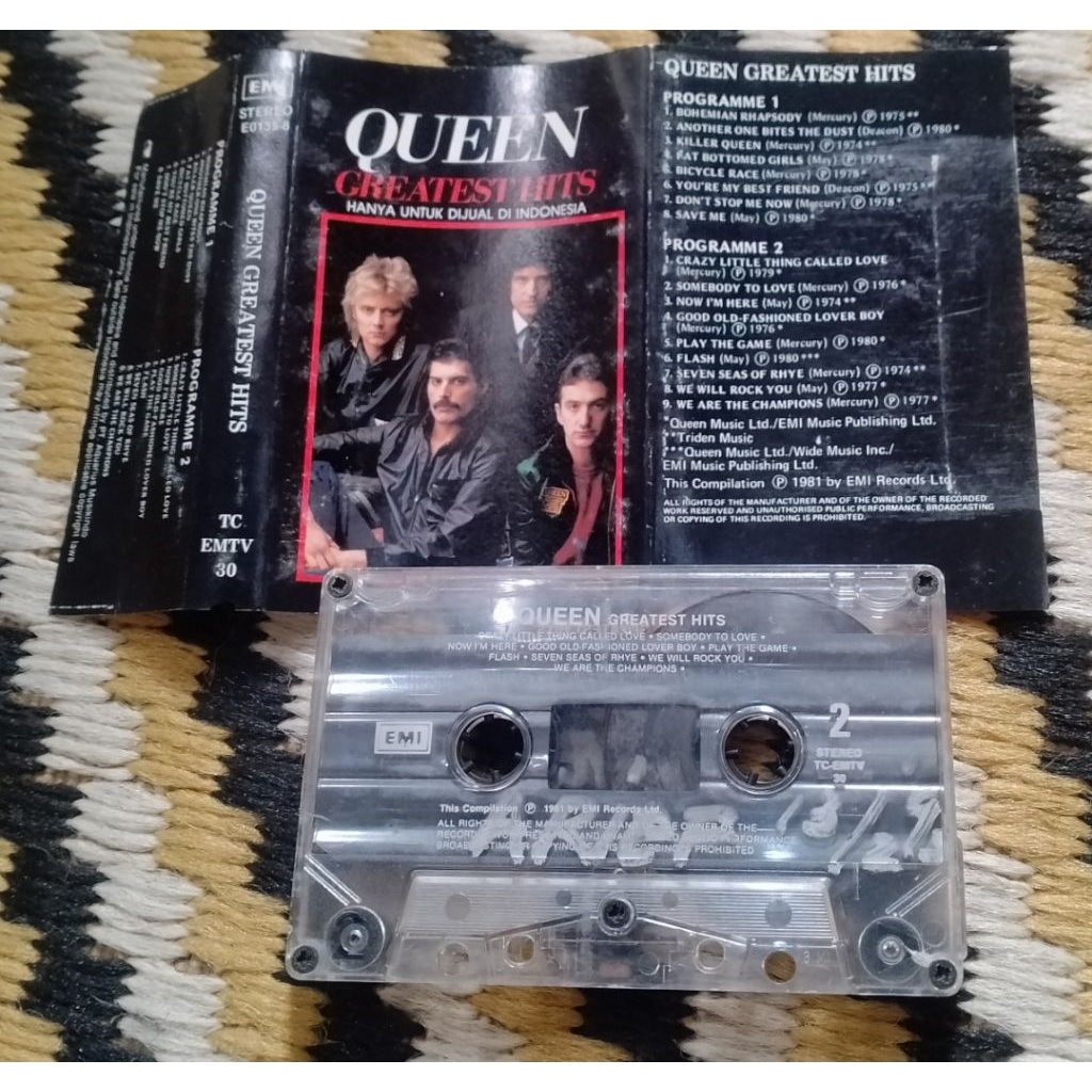 kaset pita:Queen-Greatest Hits