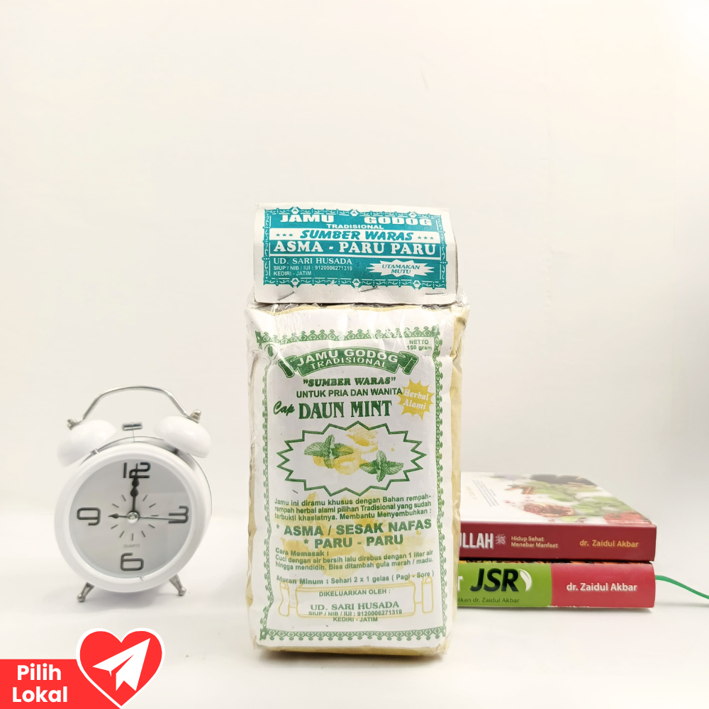 

JAMU GODOG TRADISIONAL 150 GR - HERBAL ALAMI - MEMBANTU MENYEMBUHKAN ASMA & SESAK NAFAS