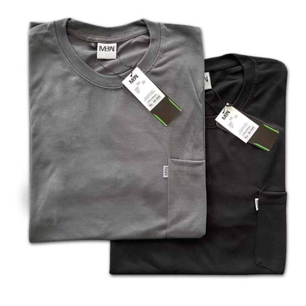 Kaos pocket saku pria