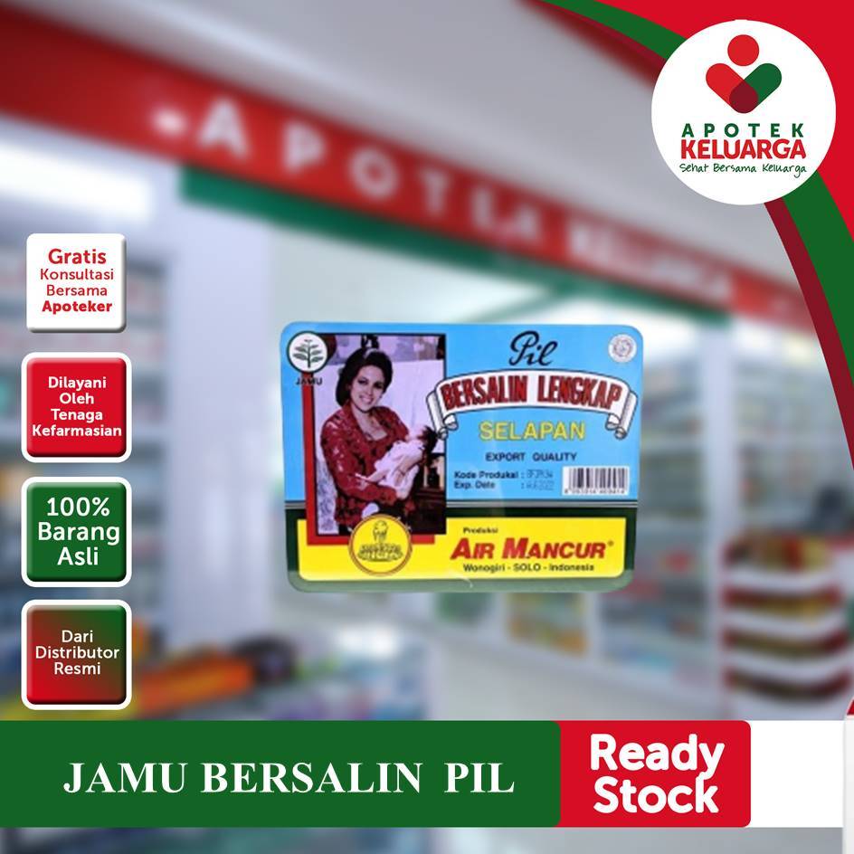 Jamu Bersalin Lengkap Air Mancur (pil)