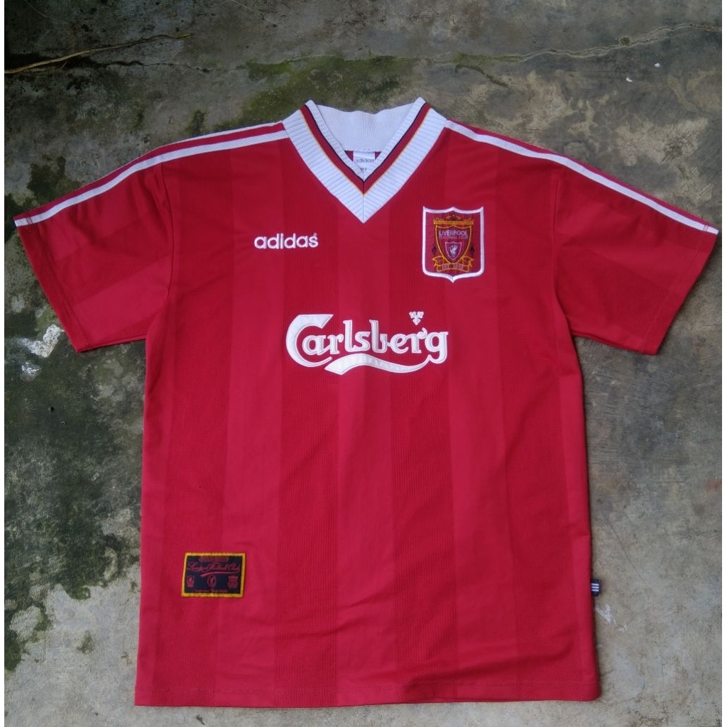 JERSEY LIVERPOOL 1995/1996 HOME ORIGINAL VINTAGE SECOND