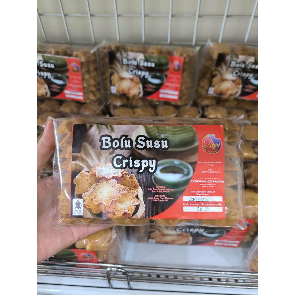 

Bolu Susu Crispy Dbeja 175gr