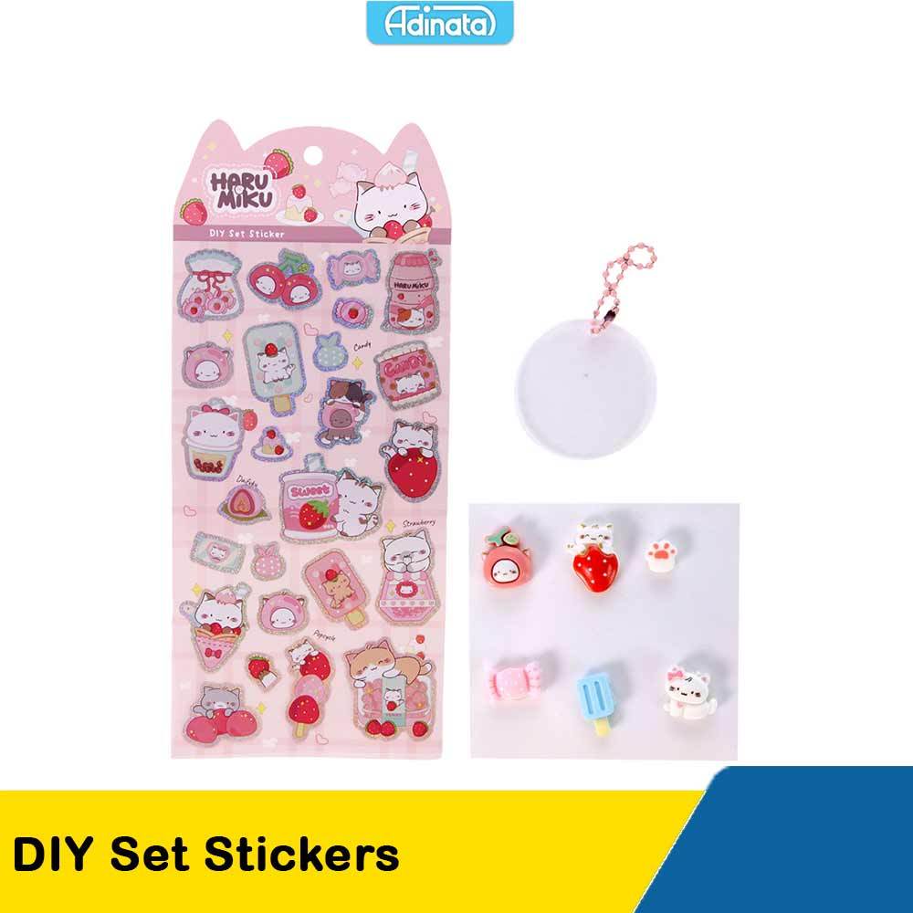 

Adinata diy set stickers pck