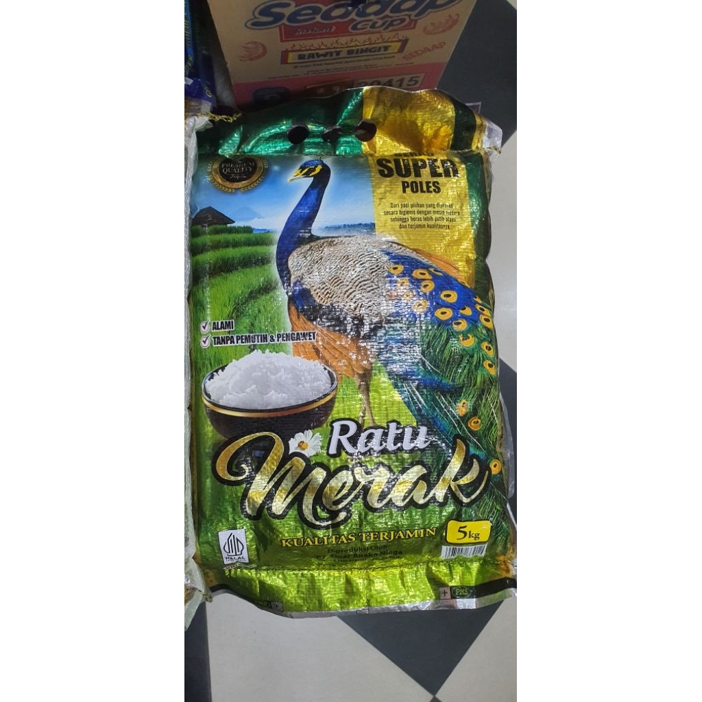

Beras Ratu Merak 5kg