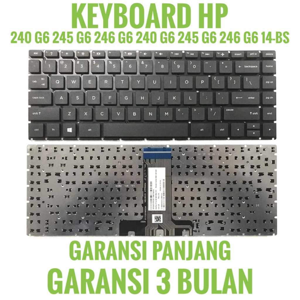 Keyboard HP 240 G6 245 G6 246 G6 240-G6 245-G6 246-G6