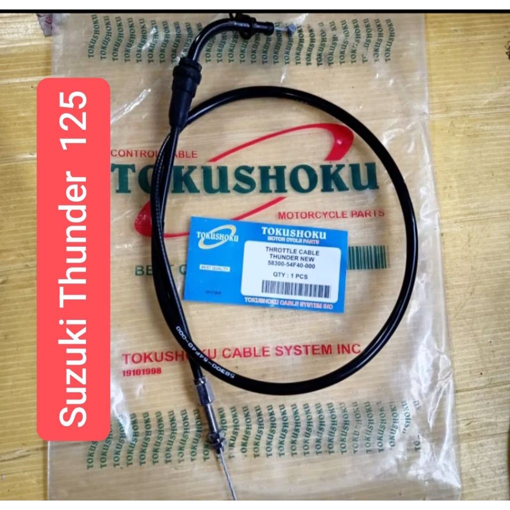 kabel cable gas Suzuki Thunder 125  Thunder