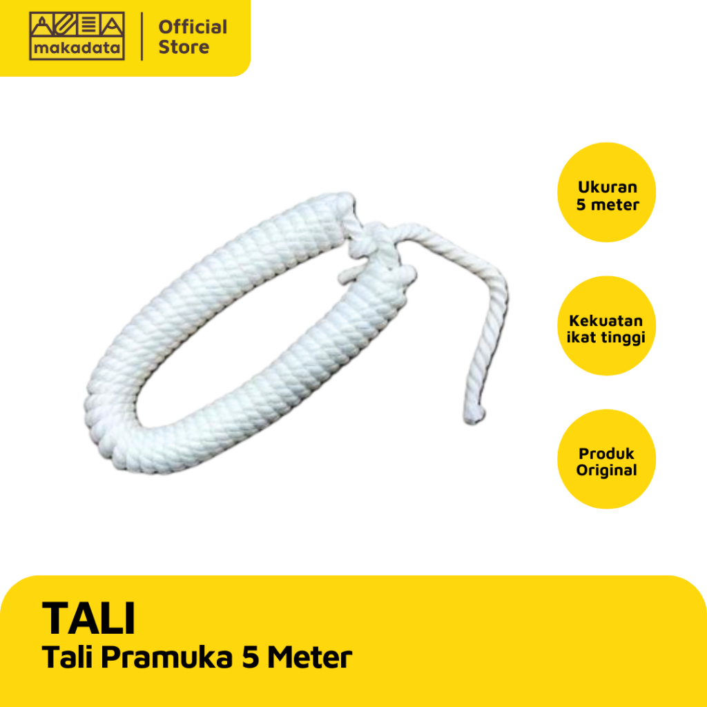 

TALI PRAMUKA 5 METER (1 PCS) MURAH
