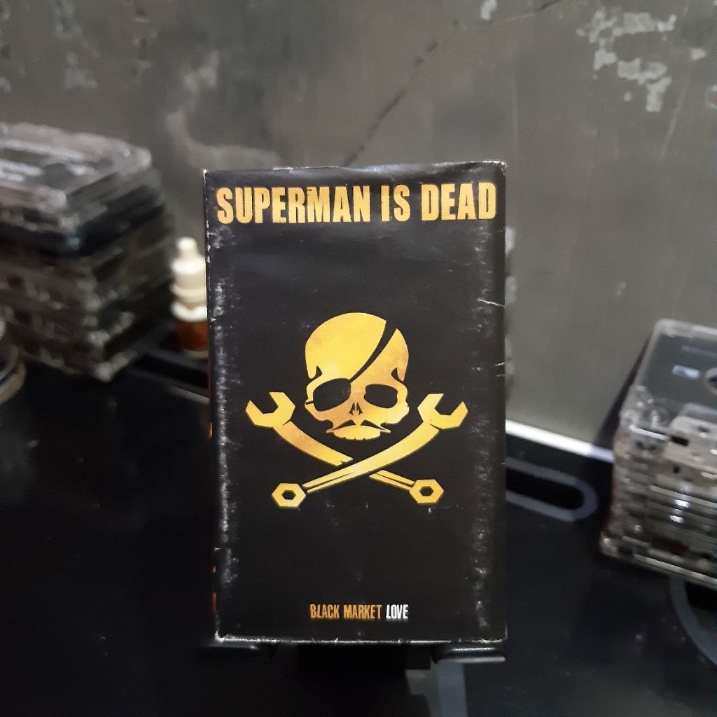 Kaset Pita SID Superman Is Dead Black Market Love Punk Rock Bukan Pahlawan