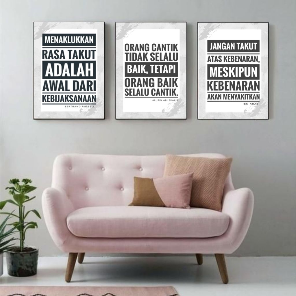Quotes aestetick kata kata motivasi bijak filusuf hiasan dinding kamar ruang tamu kerja poster kayu
