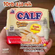 

Keju Calf cheddar cheese serbaguna 200gr