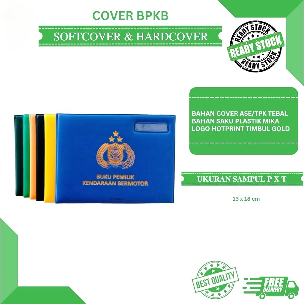 

COVER SAMPUL WADAH TEMPAT BPKB LENTUR STANDAR SAMSAT EMBOSS