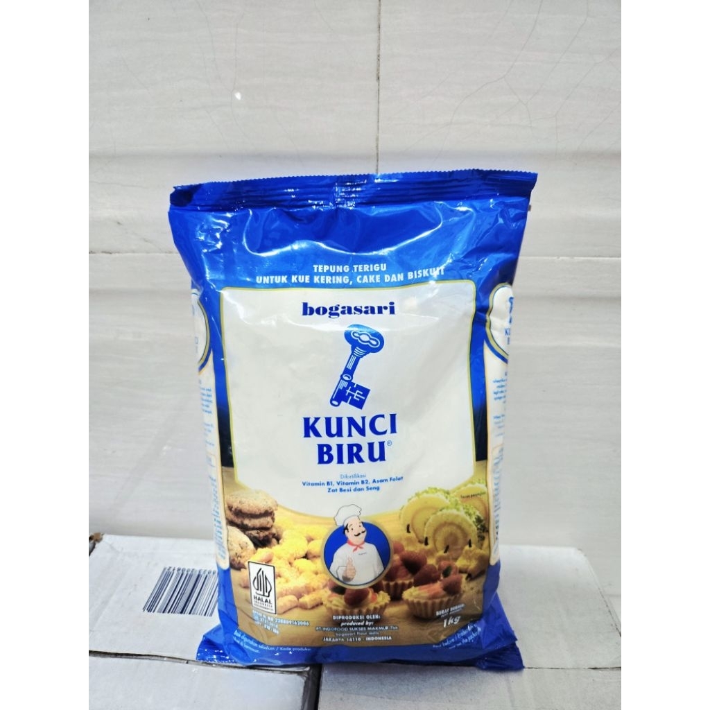 

Tepung Terigu Kunci Biru 1 kg