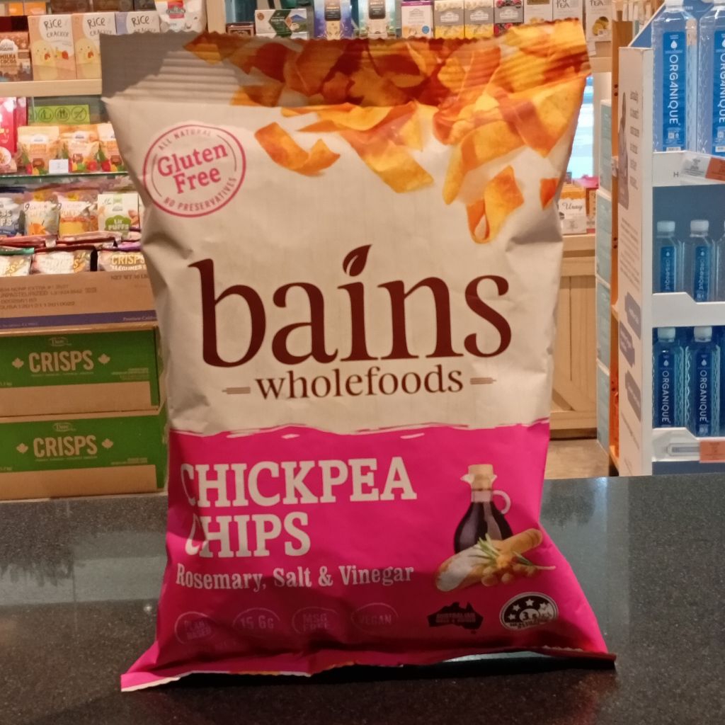 

Chips, Rosemary, Salt & Vinegar by Bains 100gr