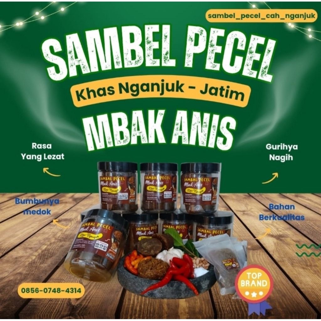 

sambalpecelmbakAnisnganjuk(250gram)