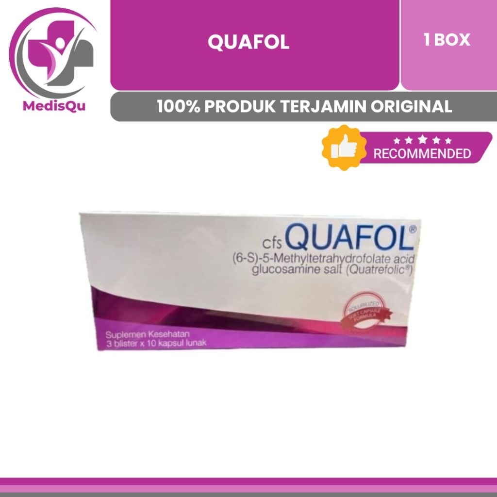 QUAFOL | SATU SATUNYA ASAM FOLAT AKTIF IBU HAMIL DAN MENYUSUI