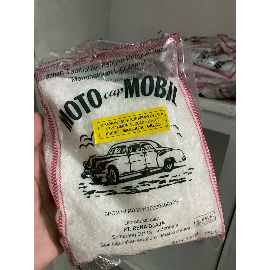 

MOTO CAP MOBIL 250 gr bijian | MSG | MICIN
