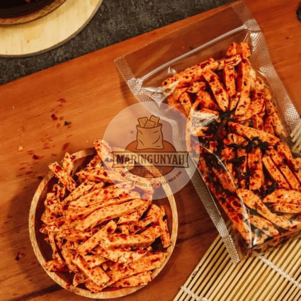 

Basreng pedas daun jeruk