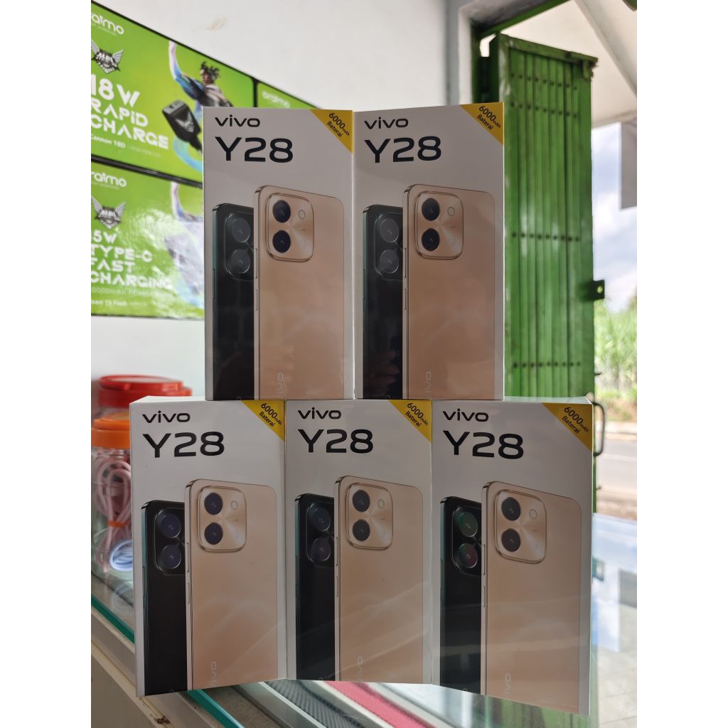 Vivo y28 ram 8/128 new garansi resmi