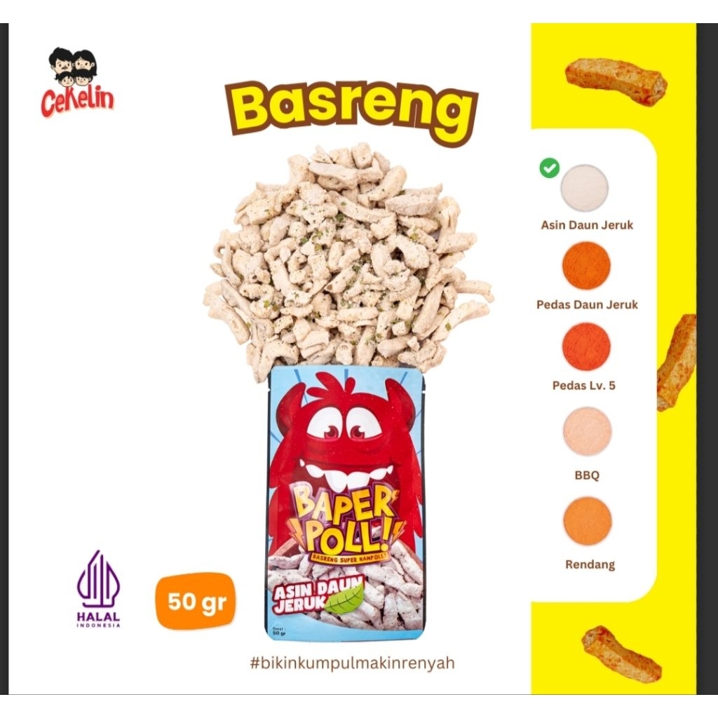 

(CEKELIN)_BASRENG_50GR