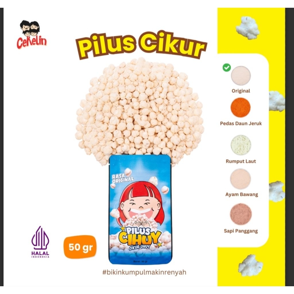 

(CEKELIN)_PILUS_CIKUR_50GR